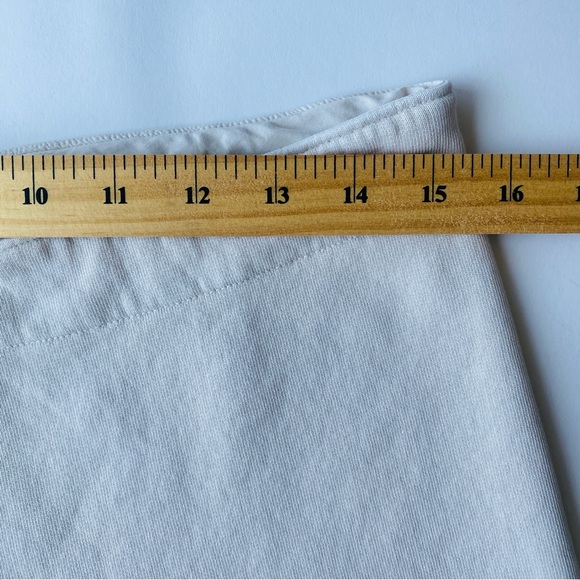 Nili Lotan Kiki Cream Wide Leg French Terrycloth Sweatpants Size Small (S) - Picture 10 of 11